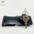 GL-12155 أسود HASP DOOR LATCH LOTCH FOR TRACK TOULBOX Cabinet Stres